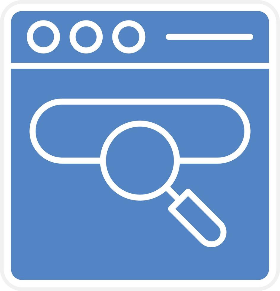 Search Engine Icon Vetor Style vector