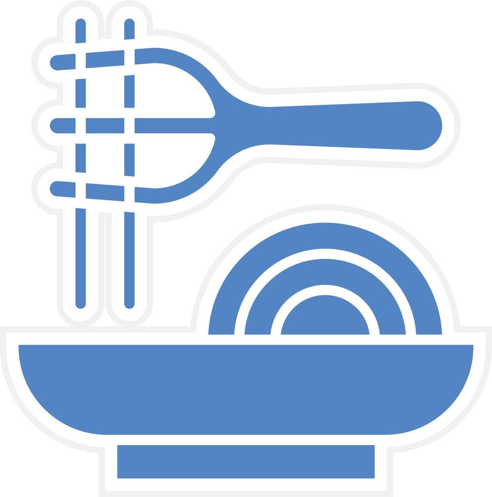 Pasta Vector Icon Design