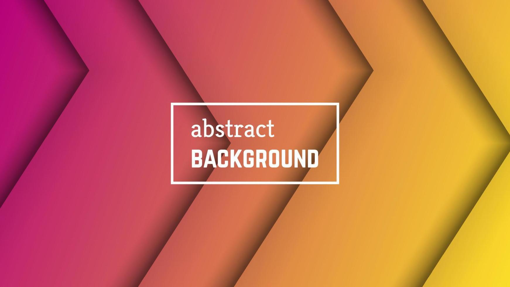 Abstract minimal line geometric background. Orange line layer shape for banner, templates, cards. Vector illustration.