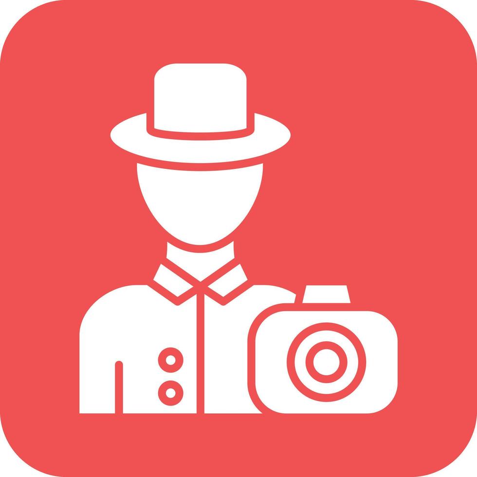 Tourist Vector Icon Design