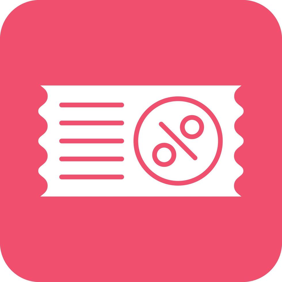 Voucher Icon Vetor Style vector