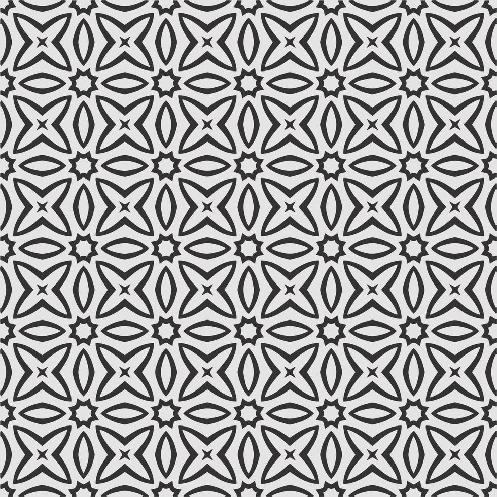 vector coloring geometric flower shapes and pattern background
