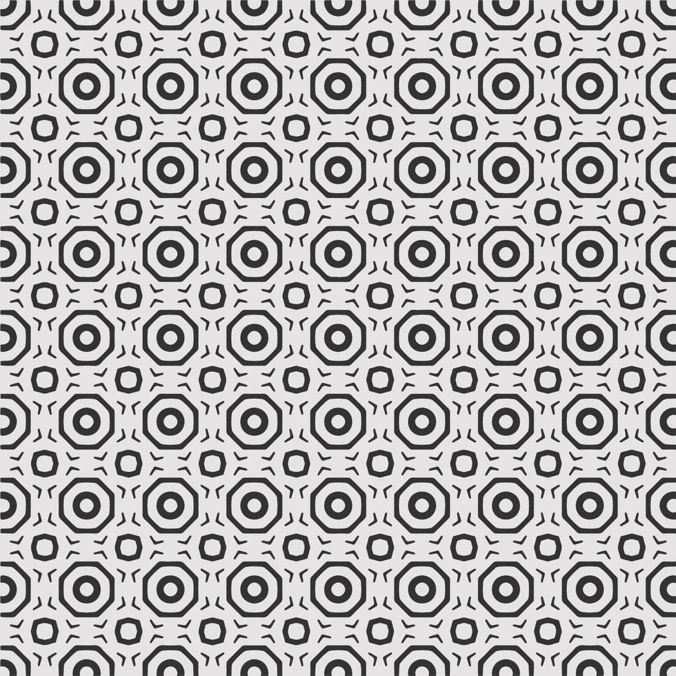 vector coloring geometric flower shapes and pattern background