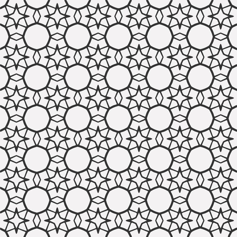 vector coloring geometric flower shapes and pattern background
