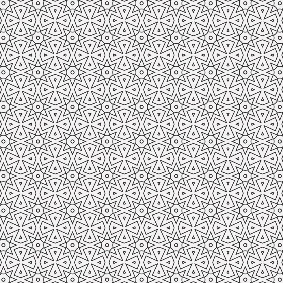 vector coloring geometric flower shapes and pattern background