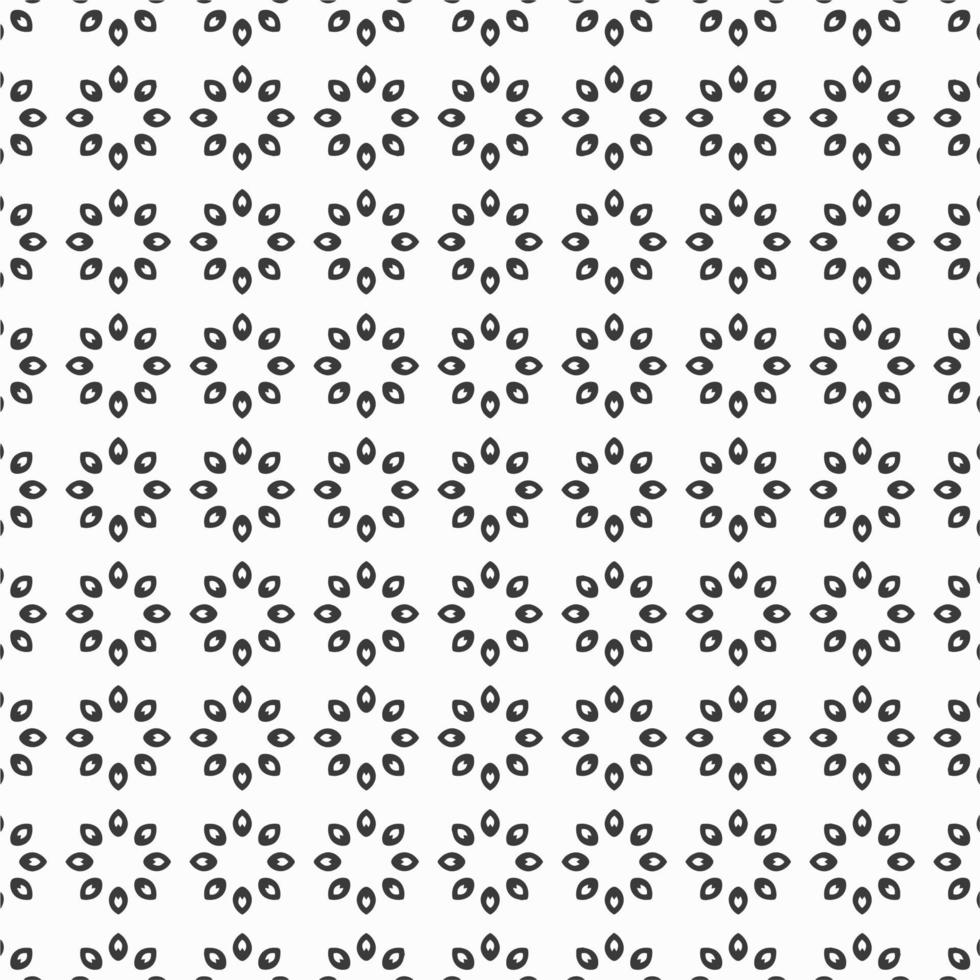 vector coloring geometric flower shapes and pattern background