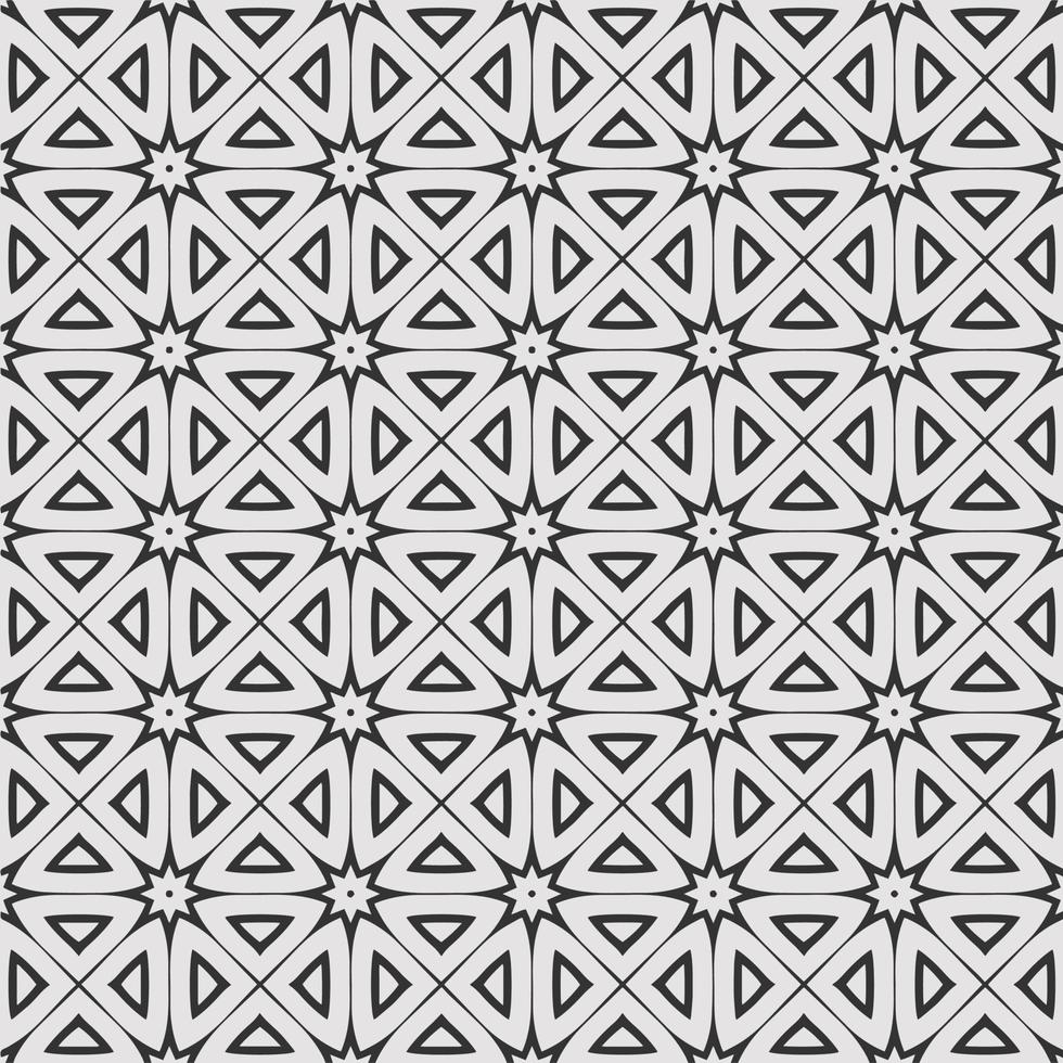 vector coloring geometric flower shapes and pattern background
