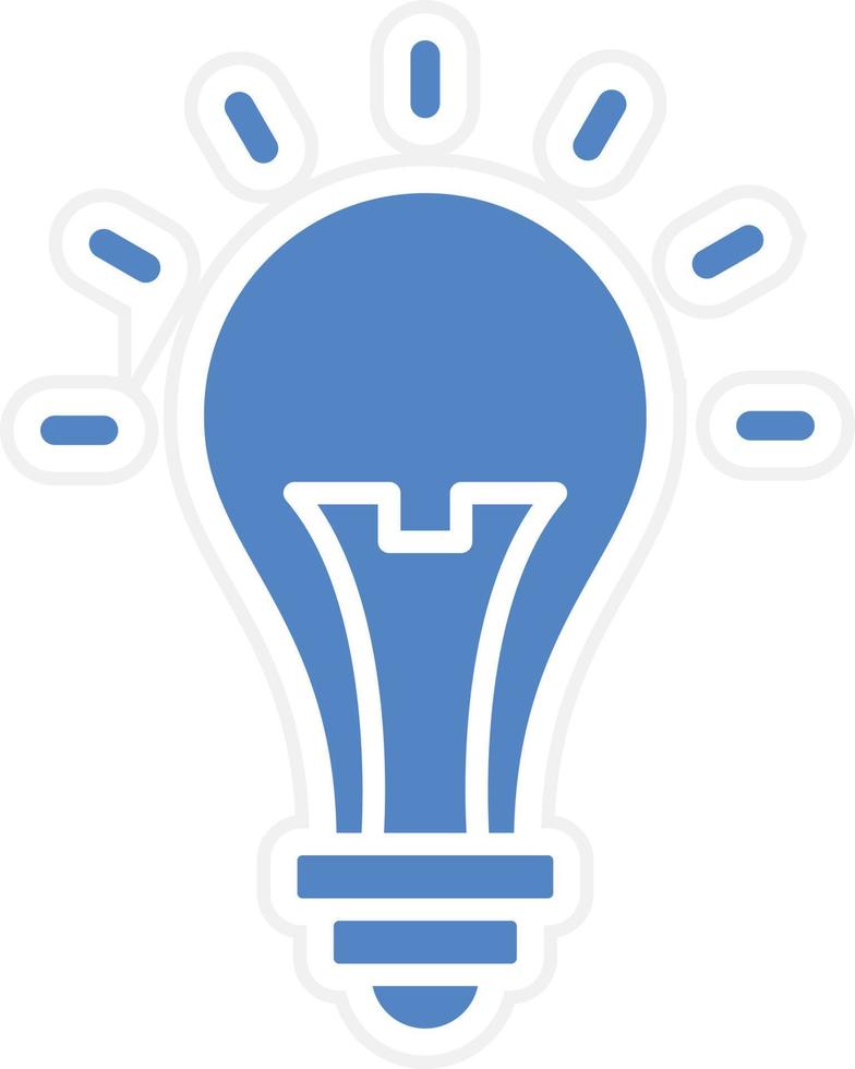 Idea Icon Vetor Style vector