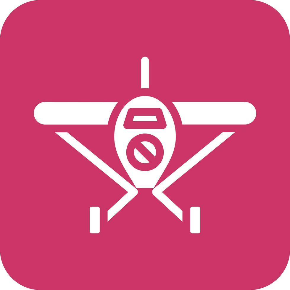 Monoplane Vector Icon Design