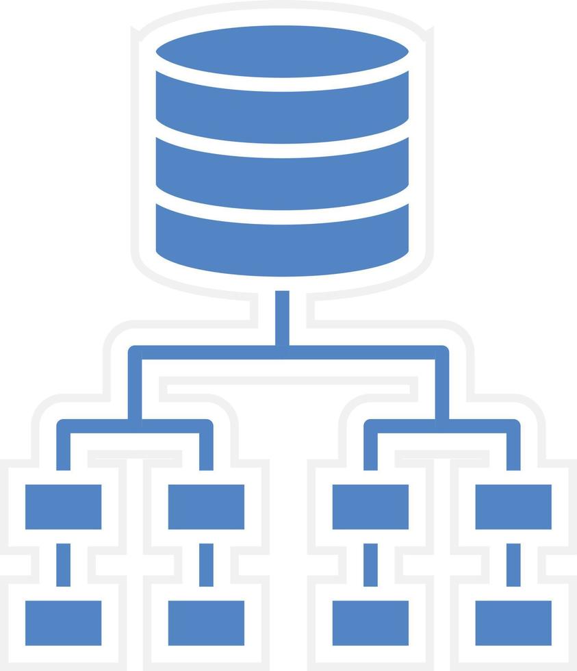 Data Flow Vector Icon Design