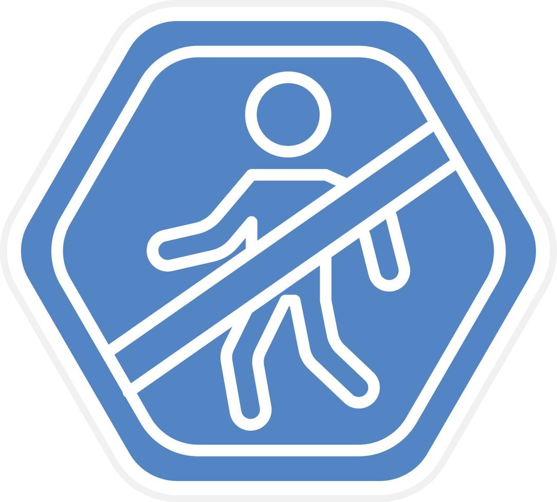 No Entry Vector Icon Design