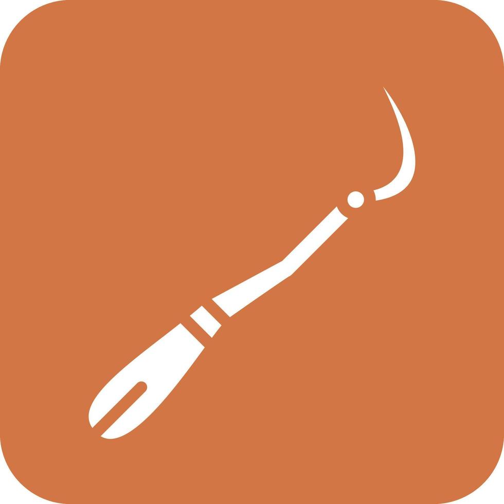 Dental Probe Icon Vetor Style vector