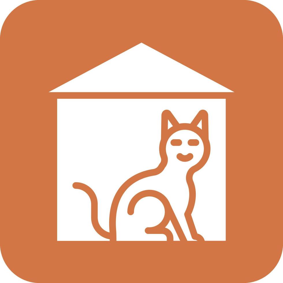 Pet House Vector Icon Design