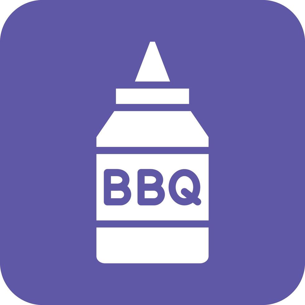 Bbq Sauce Vector Icon Design