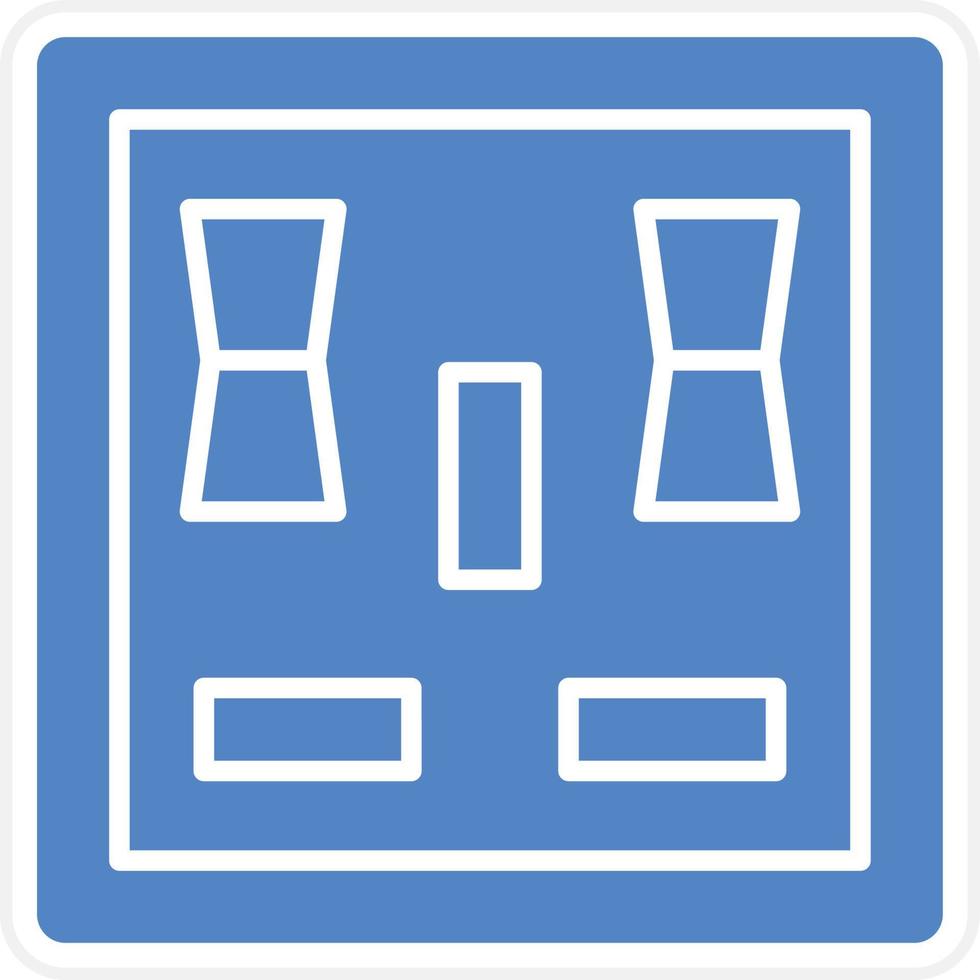 Socket Vector Icon Design