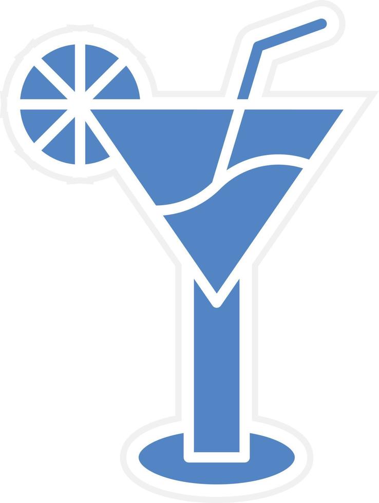 Cocktail Icon Vetor Style vector