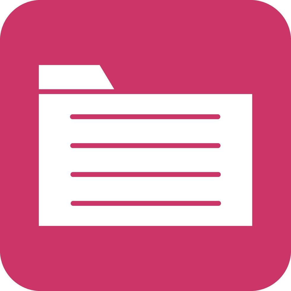 Folder Vector Icon Design
