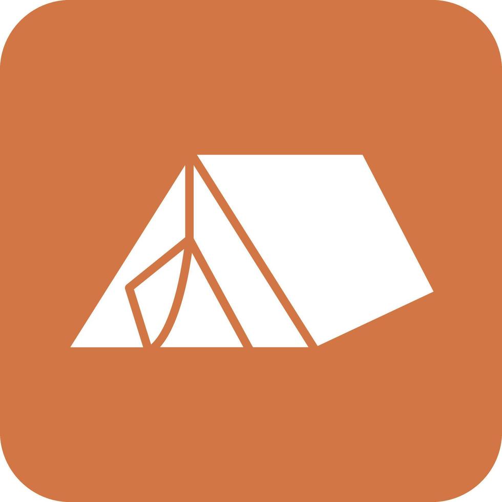 Refugee Camp Vector Icon Design