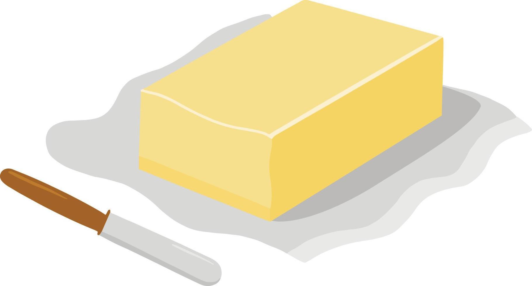 Butter, oil  vector. vector