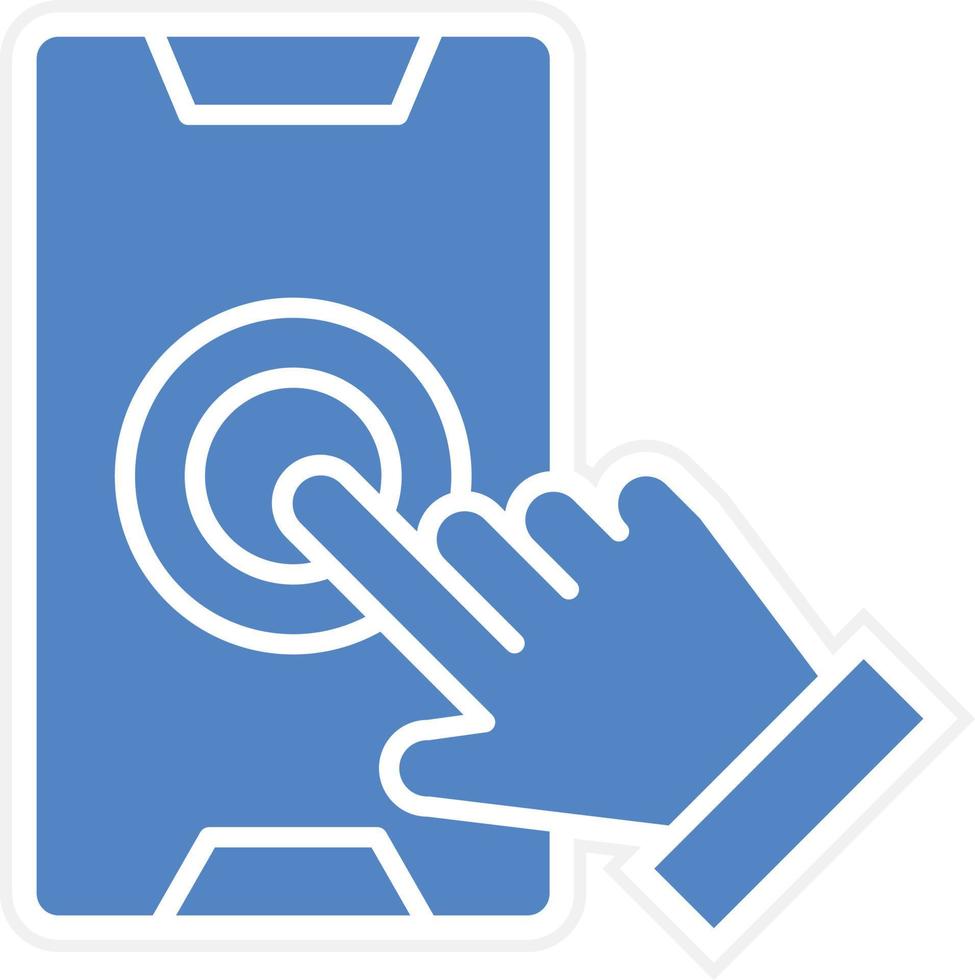 Touch Screen Vector Icon Design