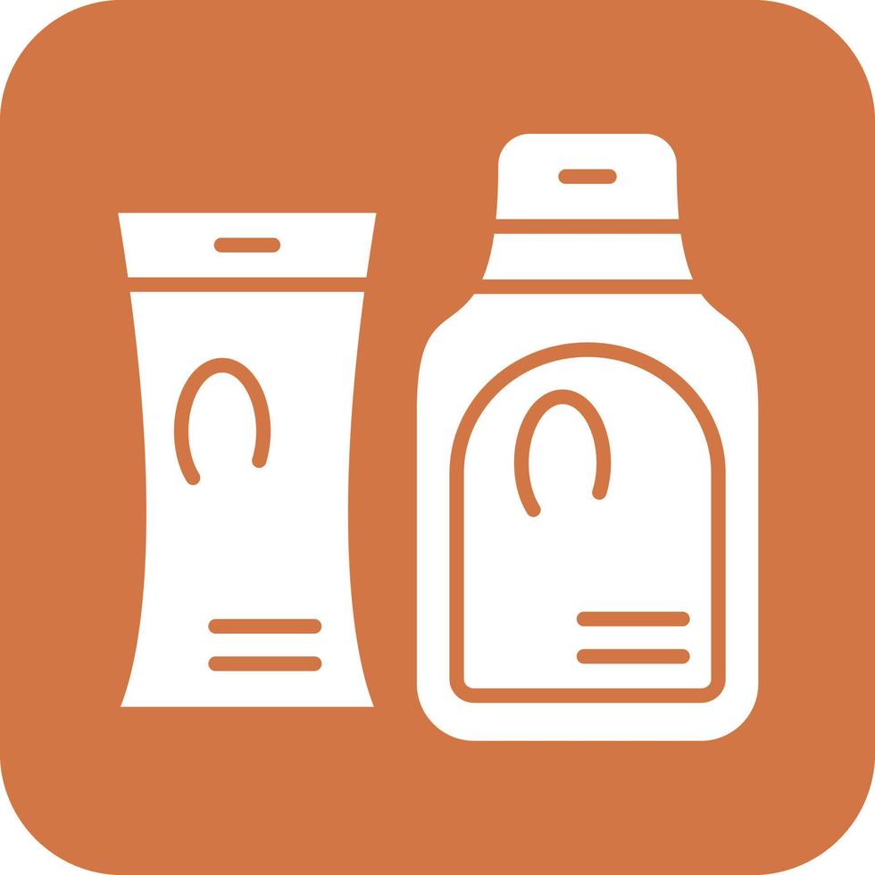 Shampoo Hair Vector Icon Design