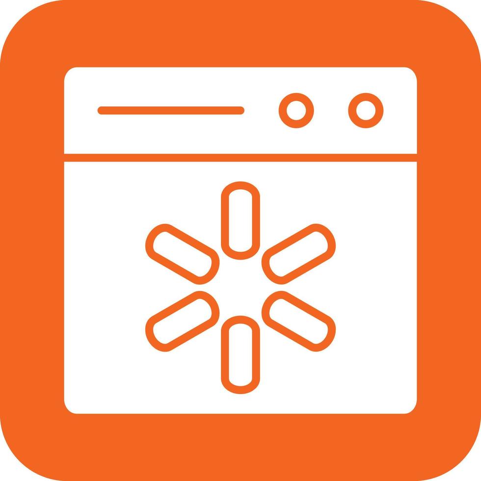 Web Loading Icon Vetor Style vector