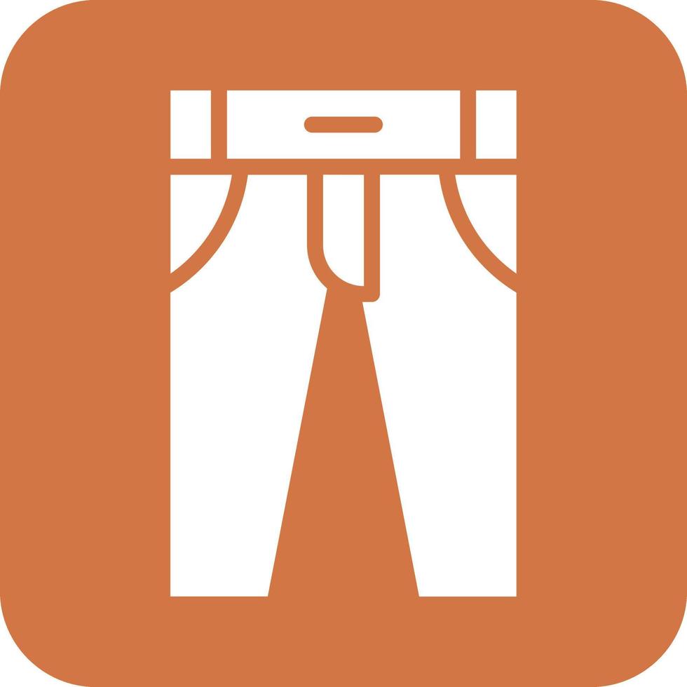 Pants Icon Vetor Style vector