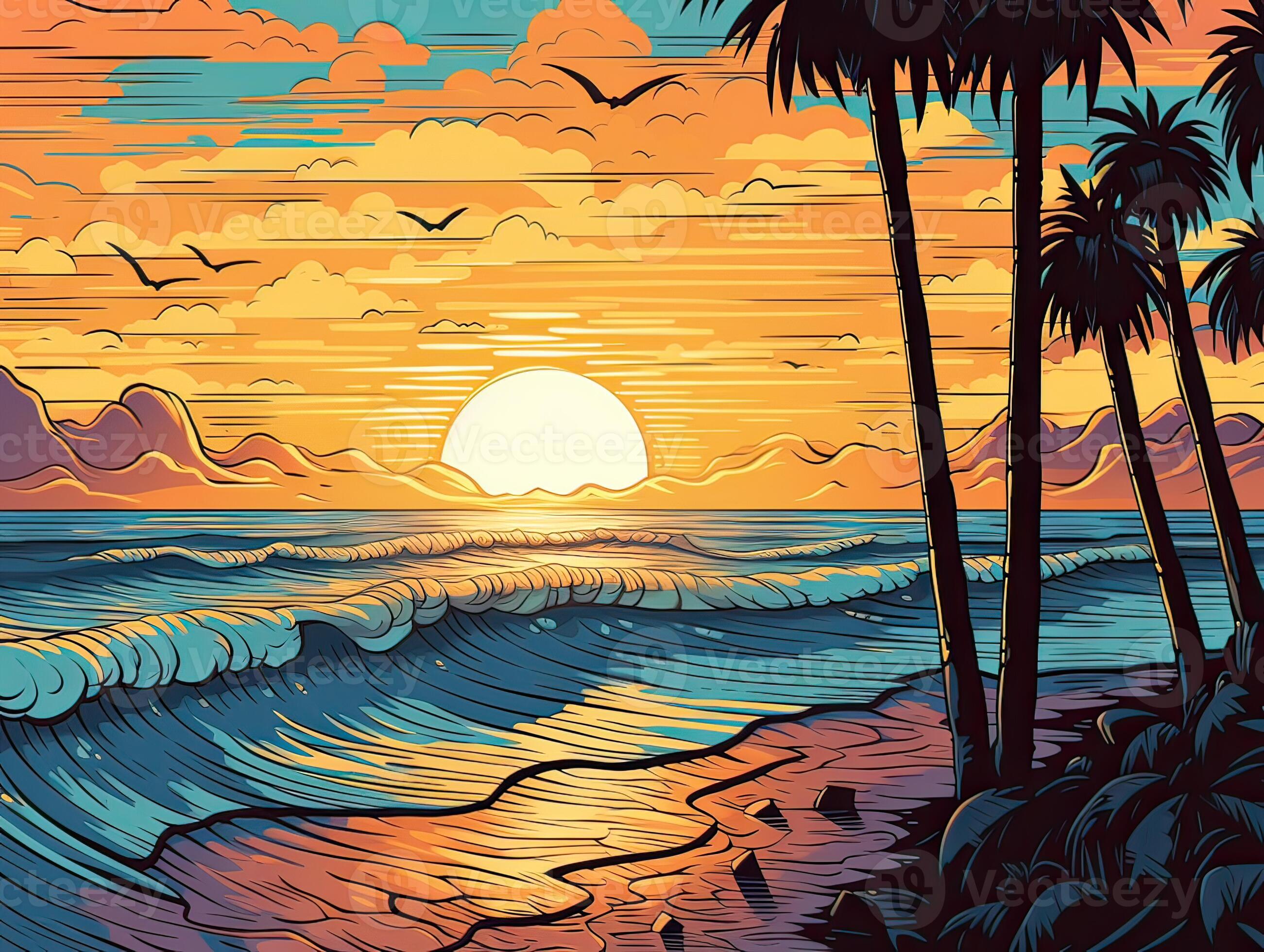 Sun & Sea 6C by Catur Argi on Dribbble