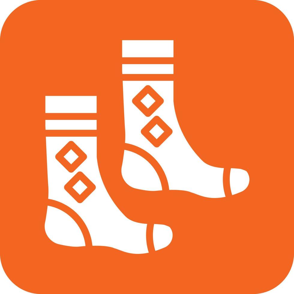 Socks Vector Icon Design