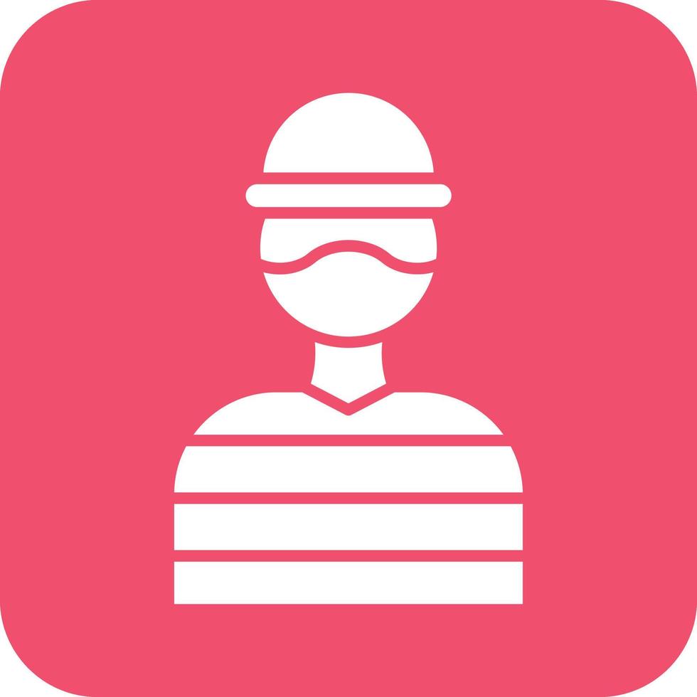 Thief Icon Vetor Style vector
