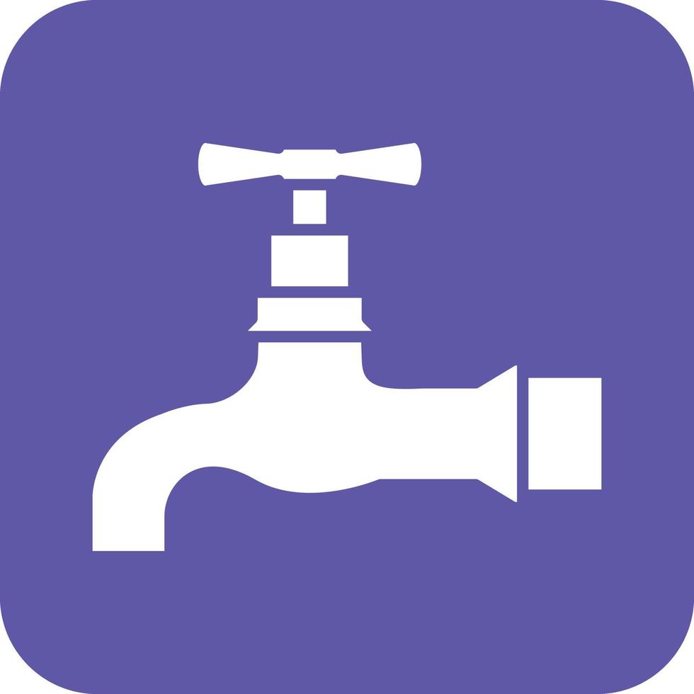 Water Tap Vector Icon Design