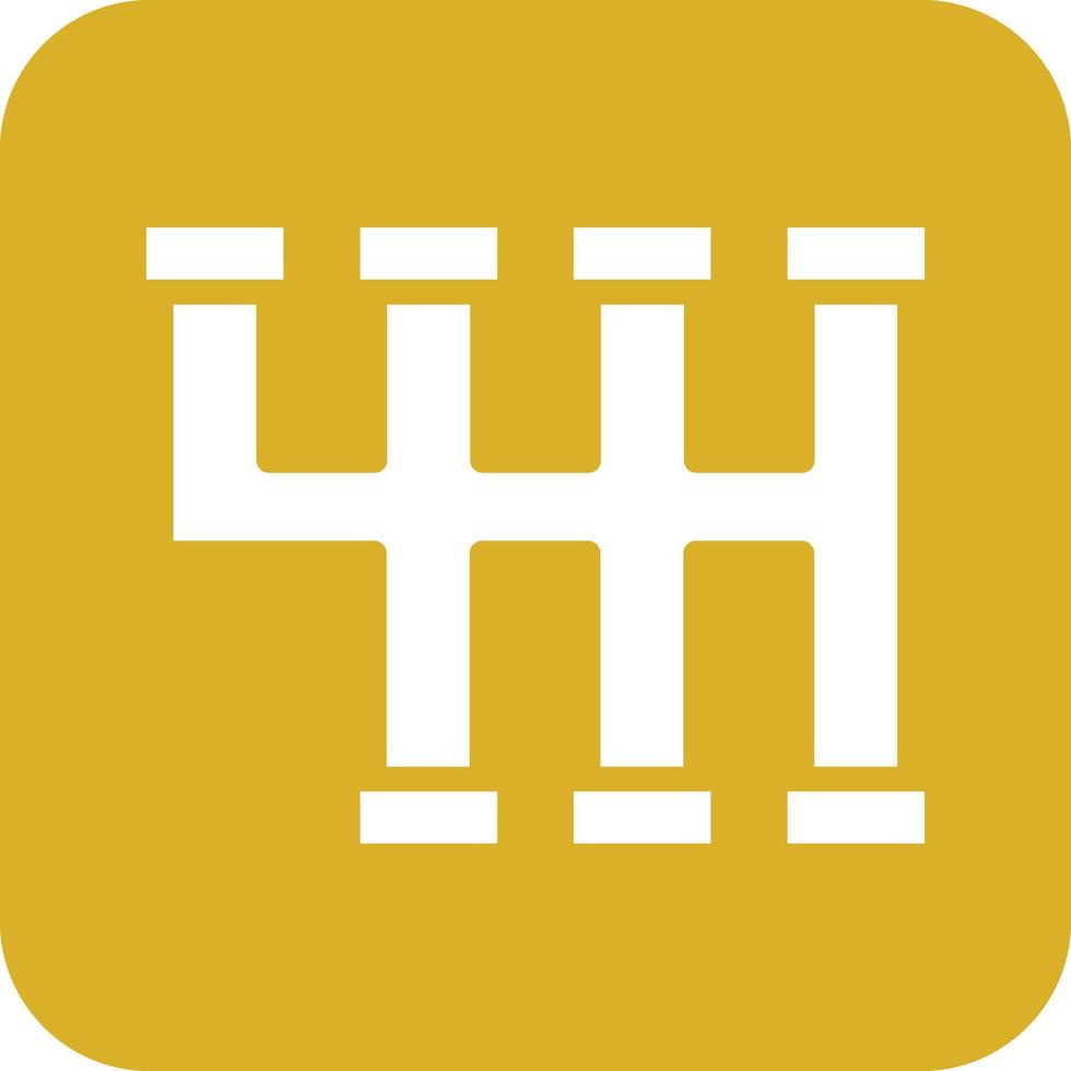 Gearshift Vector Icon Design