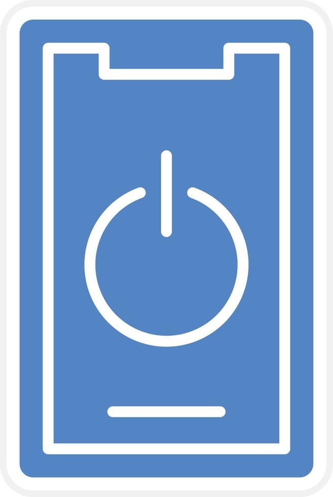 Mobile Power Vector Icon Design