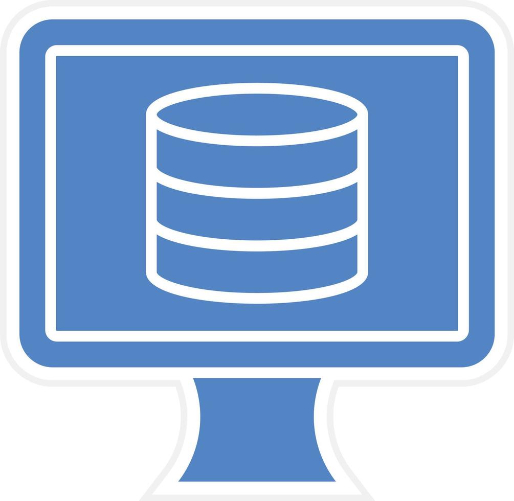 Database Vector Icon Design