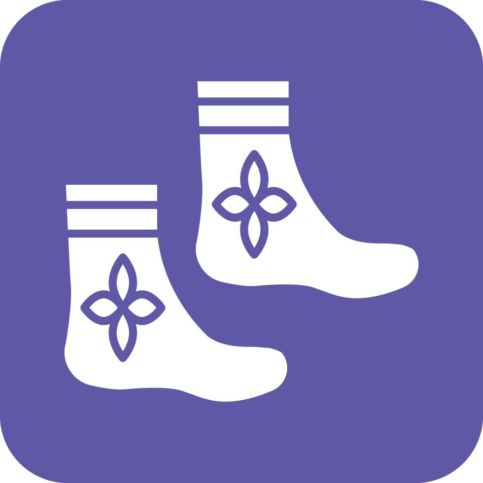 Socks Icon Vetor Style vector