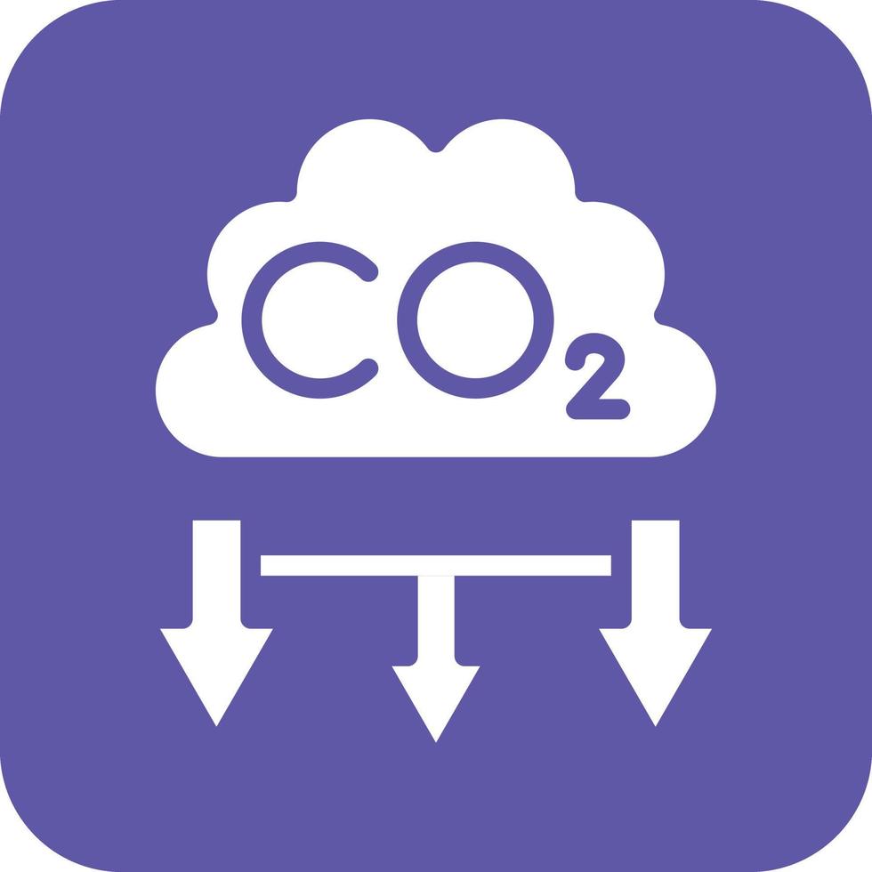 CO2 Pollution Vector Icon Design