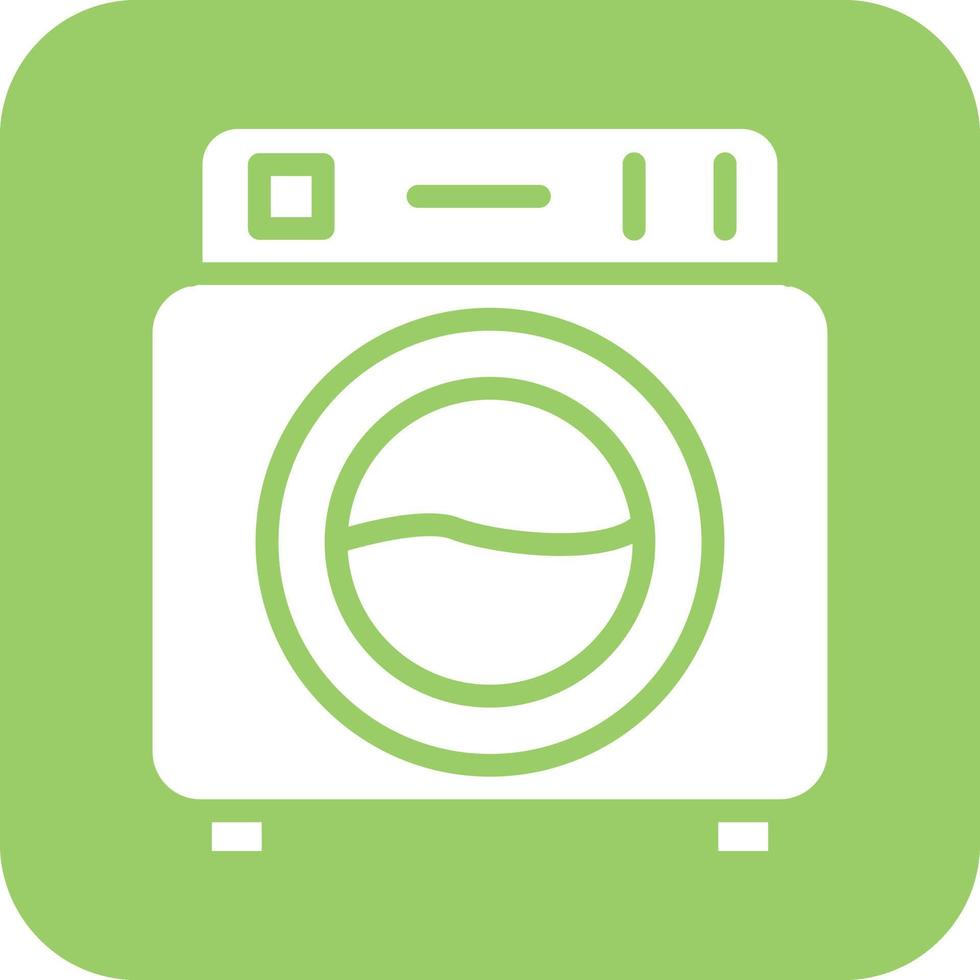 Washing Machine Vector Icon Design