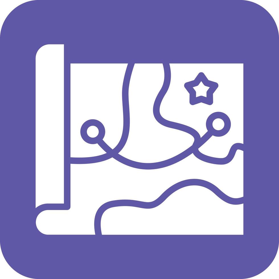 Army Map Vector Icon Design