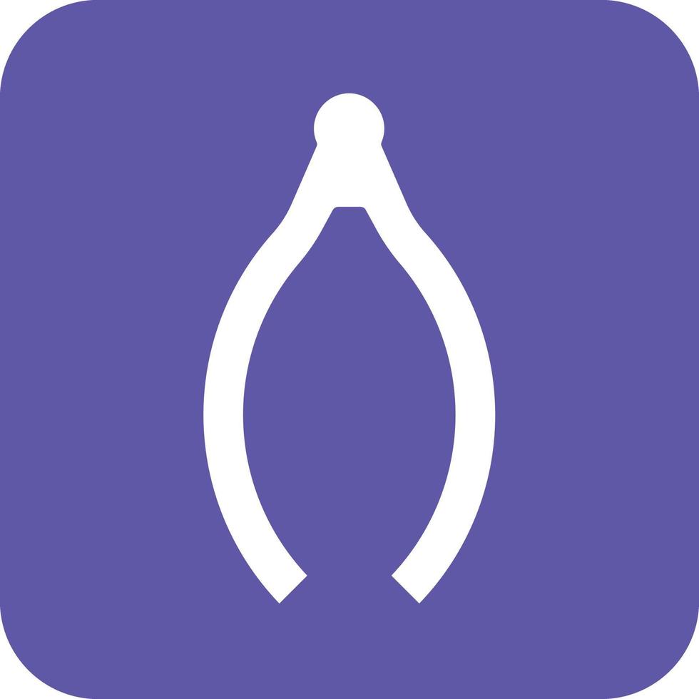Wishbone Vector Icon Design