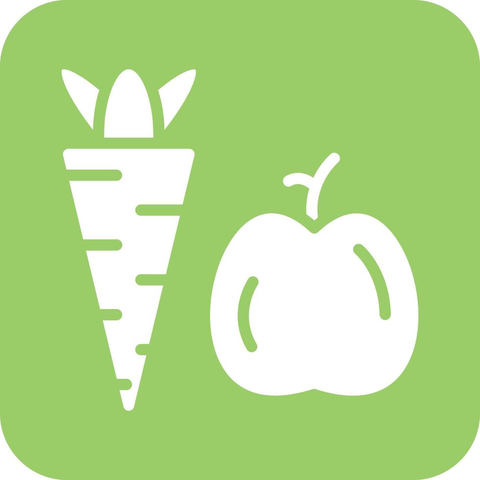 Healthy Food Vector Icon Design