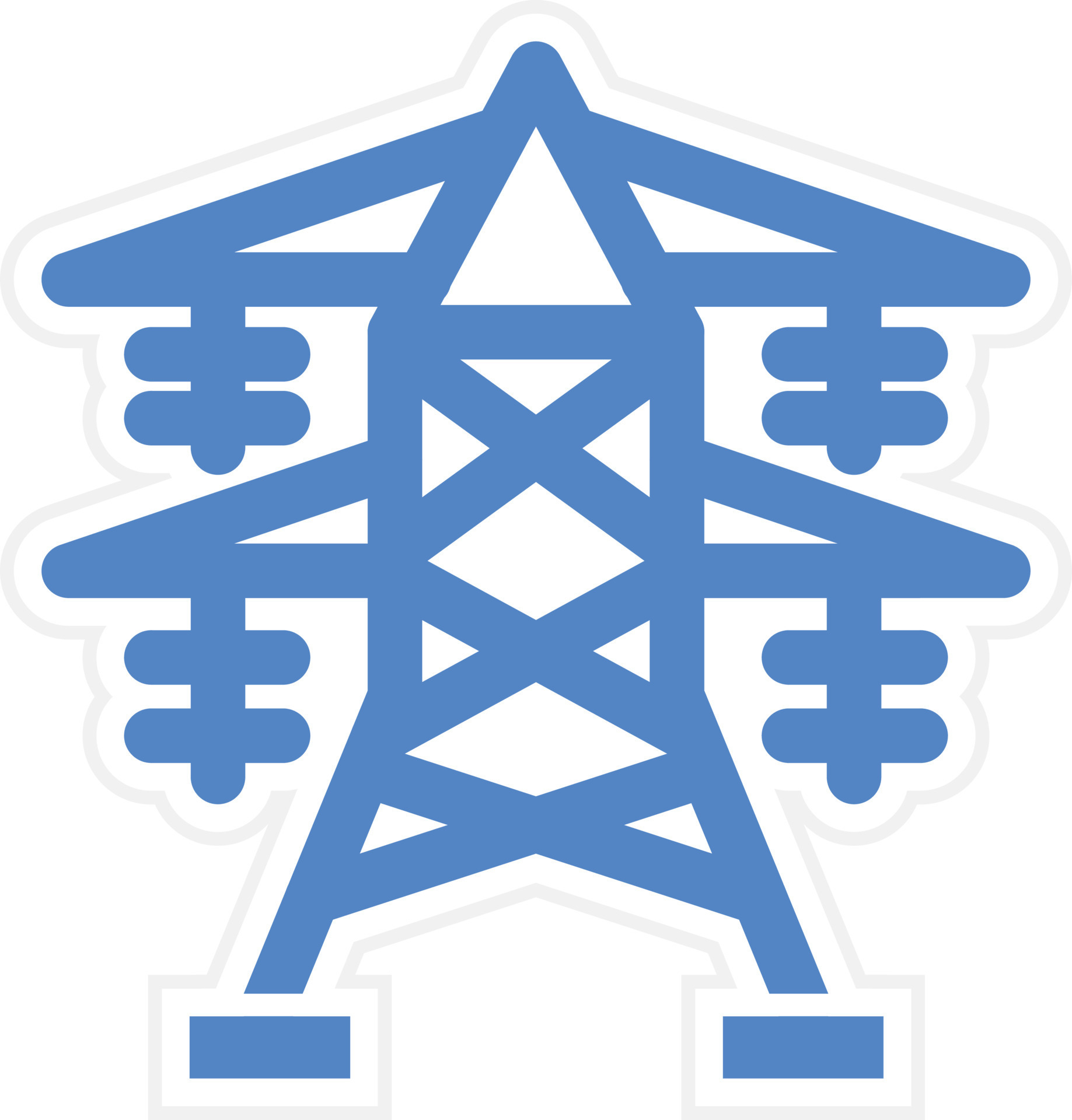 Electric Tower Vector Icon Design 22885673 Vector Art at Vecteezy