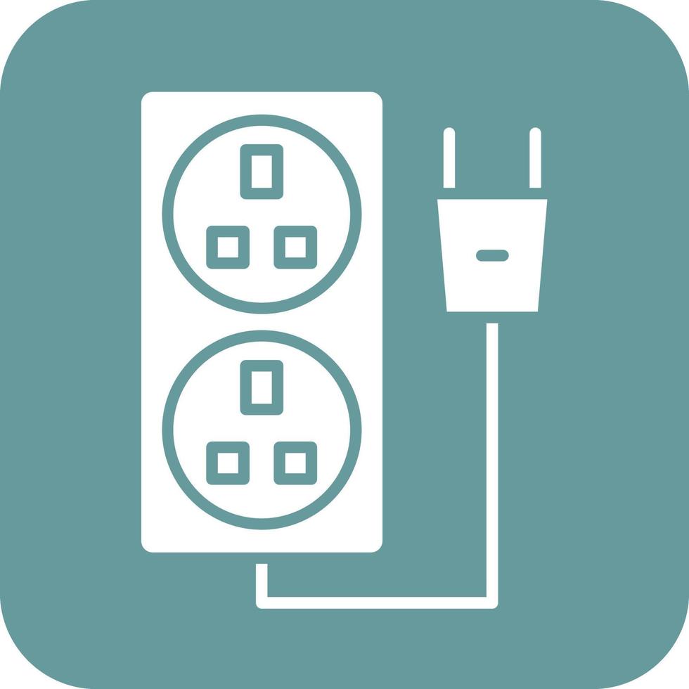 Power Socket Vector Icon Design