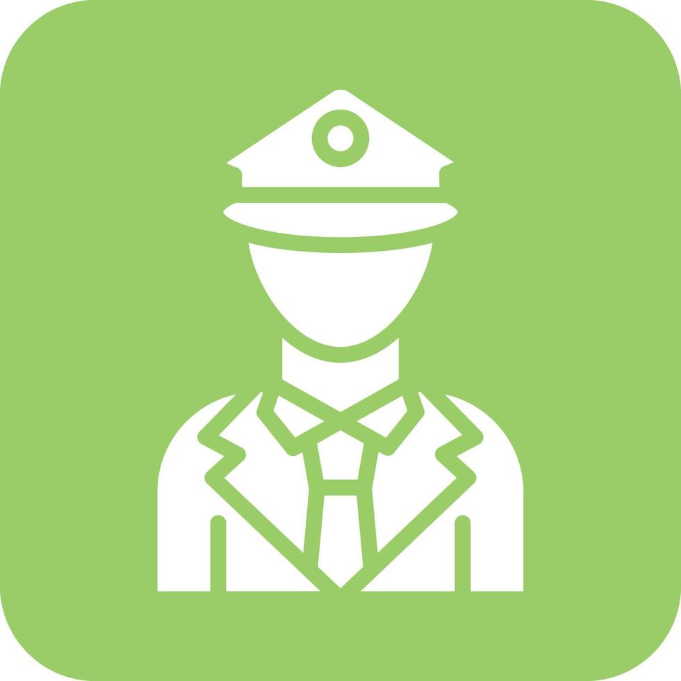 Police Officer Vector Icon Design