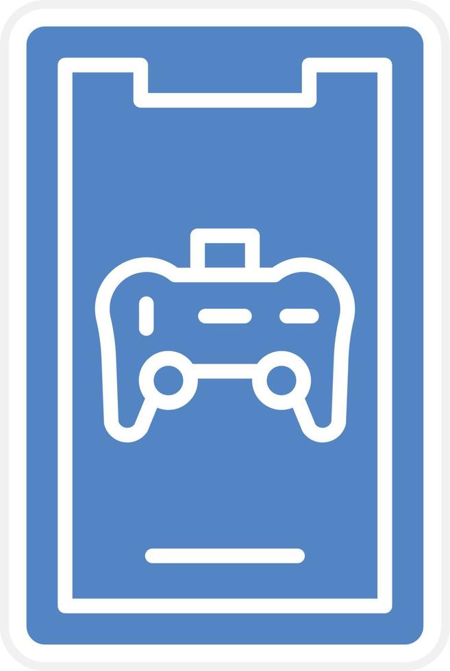Mobile Game Vector Icon Design