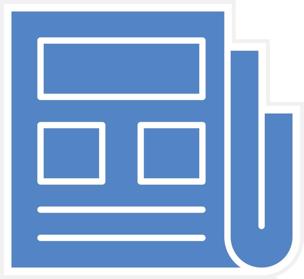 News Report Vector Icon Design 22886066 Vector Art at Vecteezy