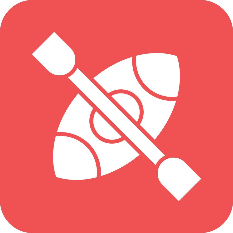 Kayak Vector Icon Design