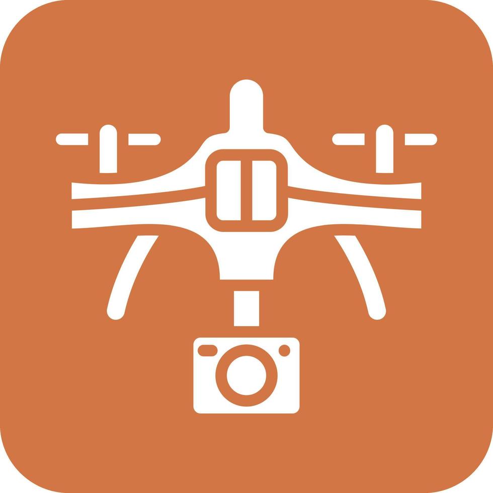 diseño de icono de vector de dron