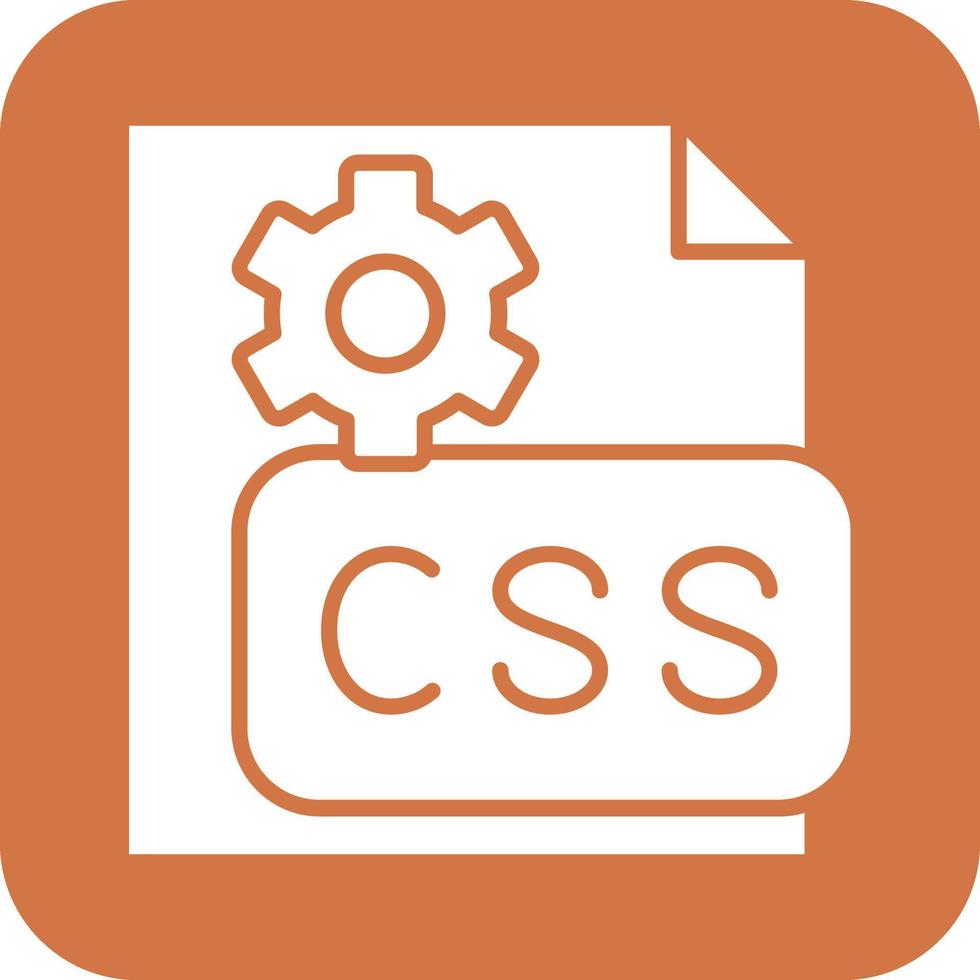 CSS Code Icon Vetor Style vector