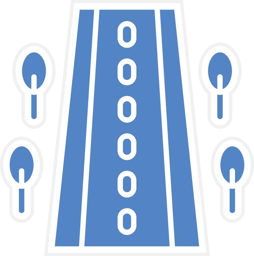 Road Vector Icon Design
