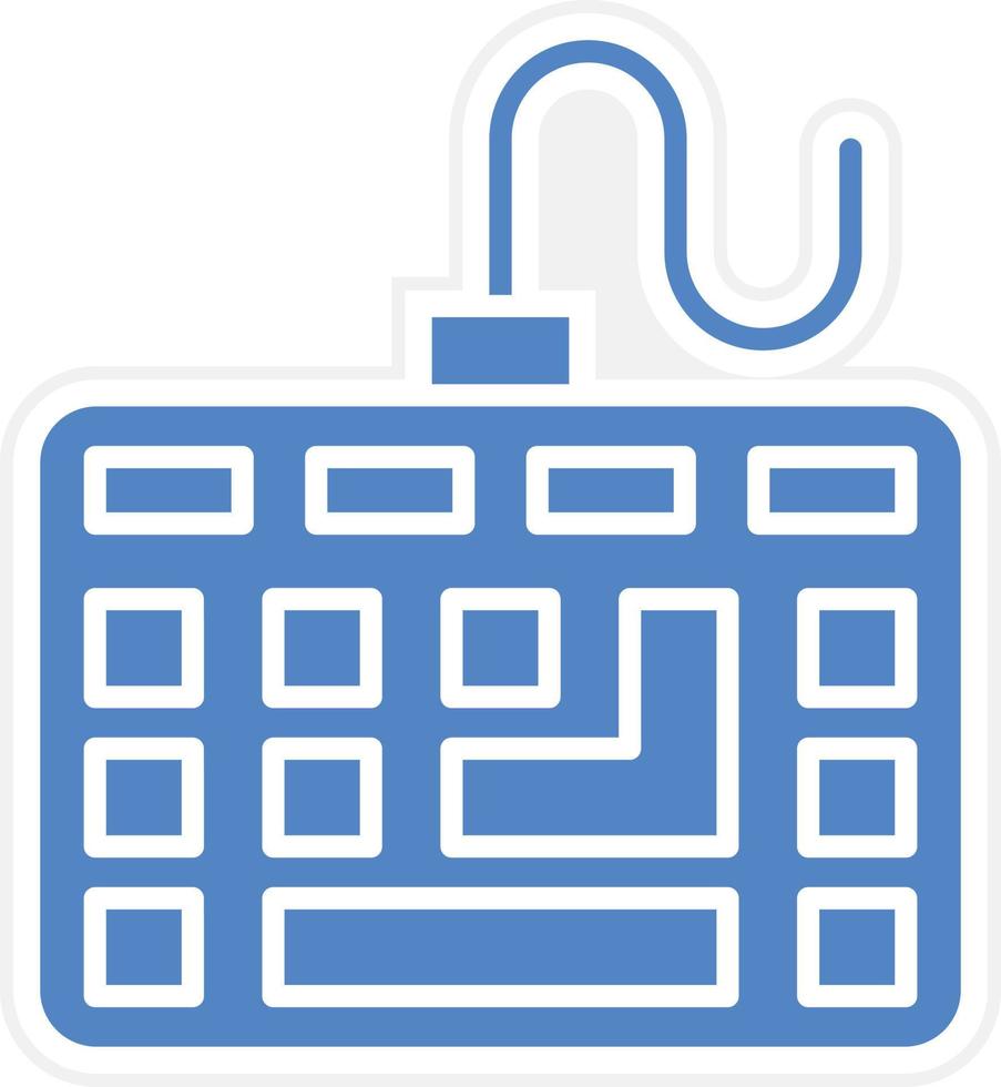 Keyboard Vector Icon Design